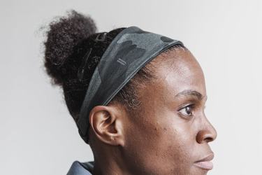 Nobull Headband Men's Headband Grey Camo | Australia (MR5681)